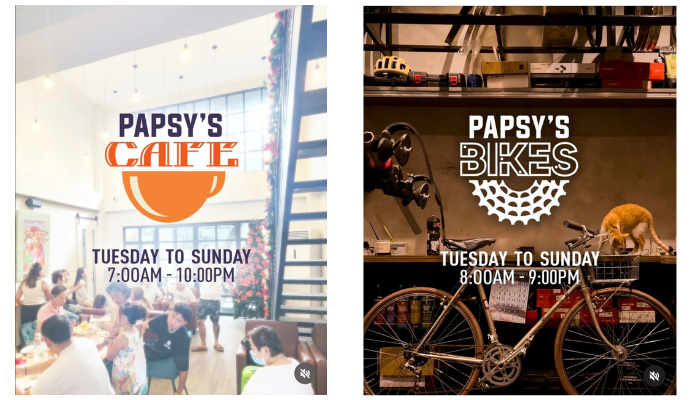 Our buyer in  Philippines launched a bicycle shop & cafe!